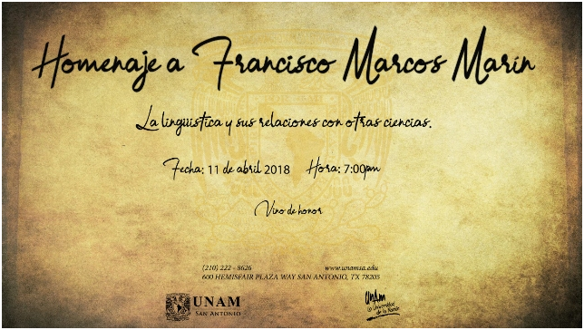 Homenaje a Francisco Marcos Marín